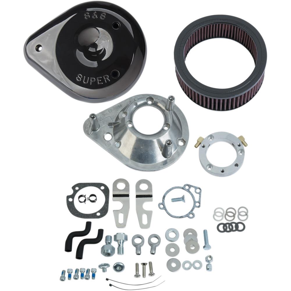 Teardrop Air Cleaner Kit - Black