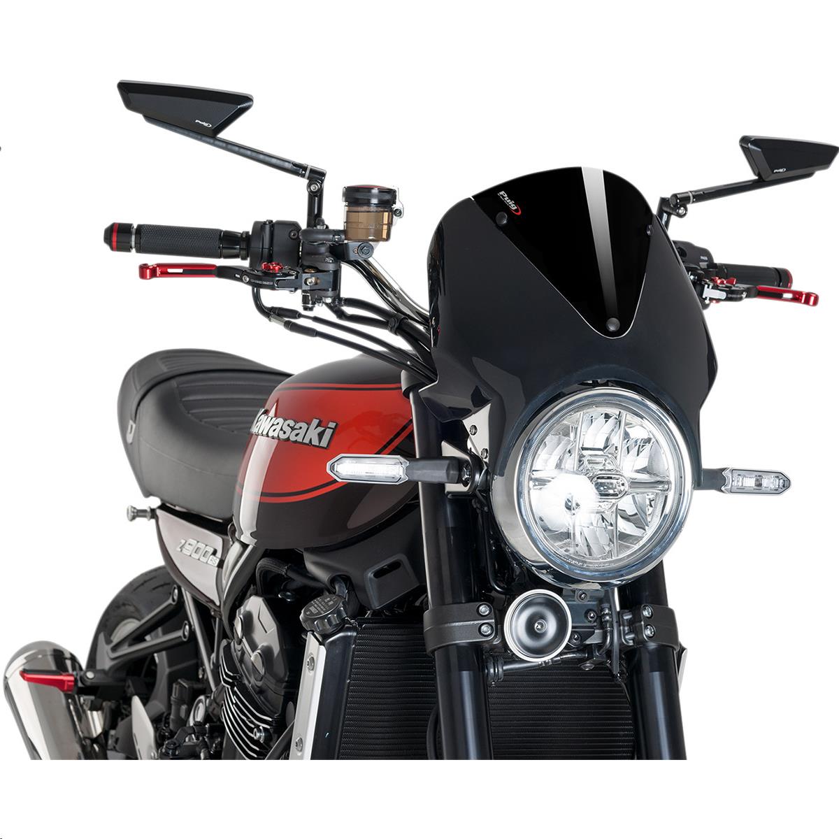 Vision Windscreen - Black Fairing - Black