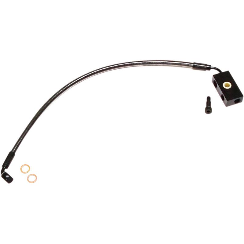 Black Pearl Designer Series ABS Front Lower Brake Line Kit
