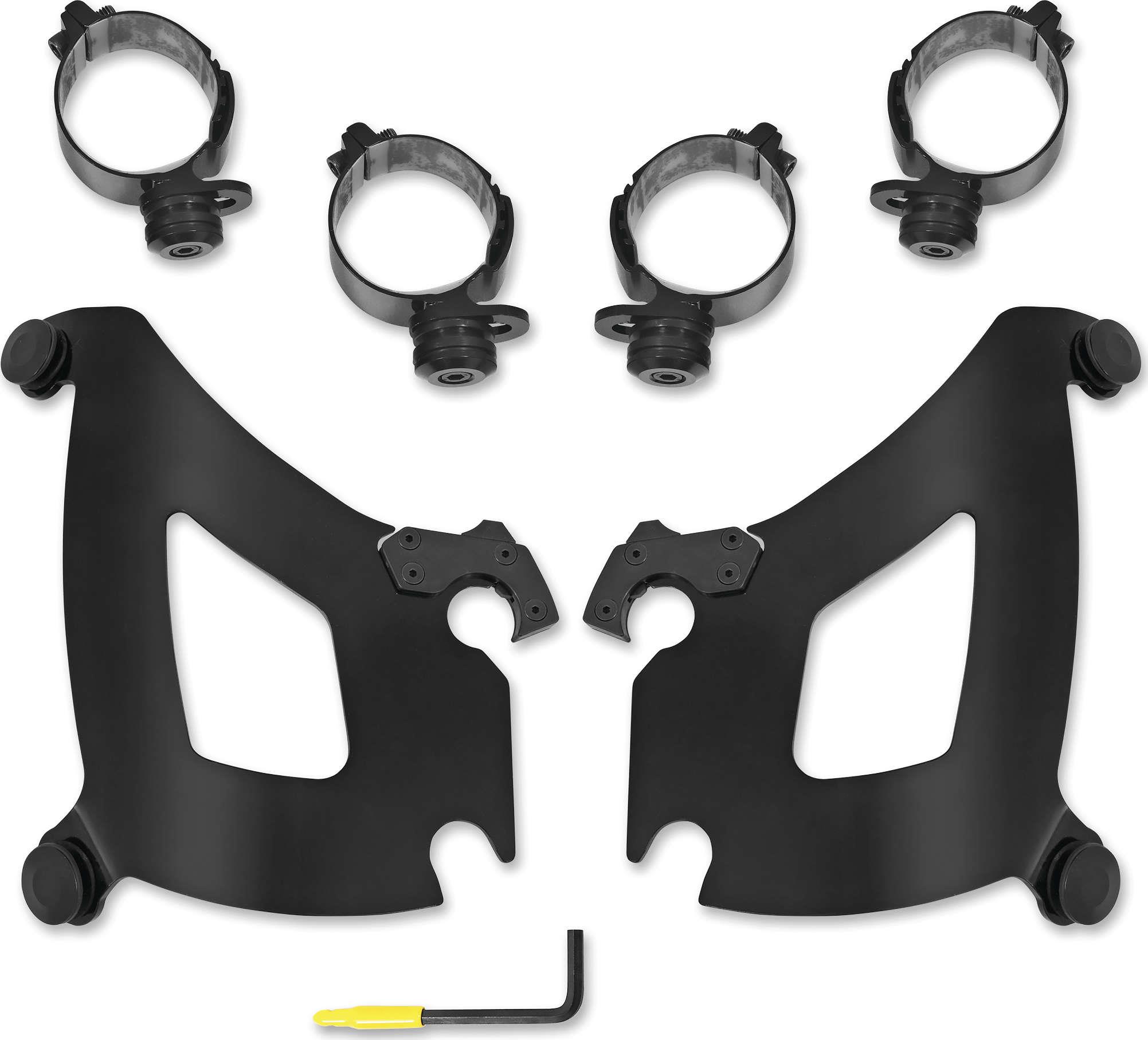 Trigger-Lock Mount Kit for Bullet Fairing - Black