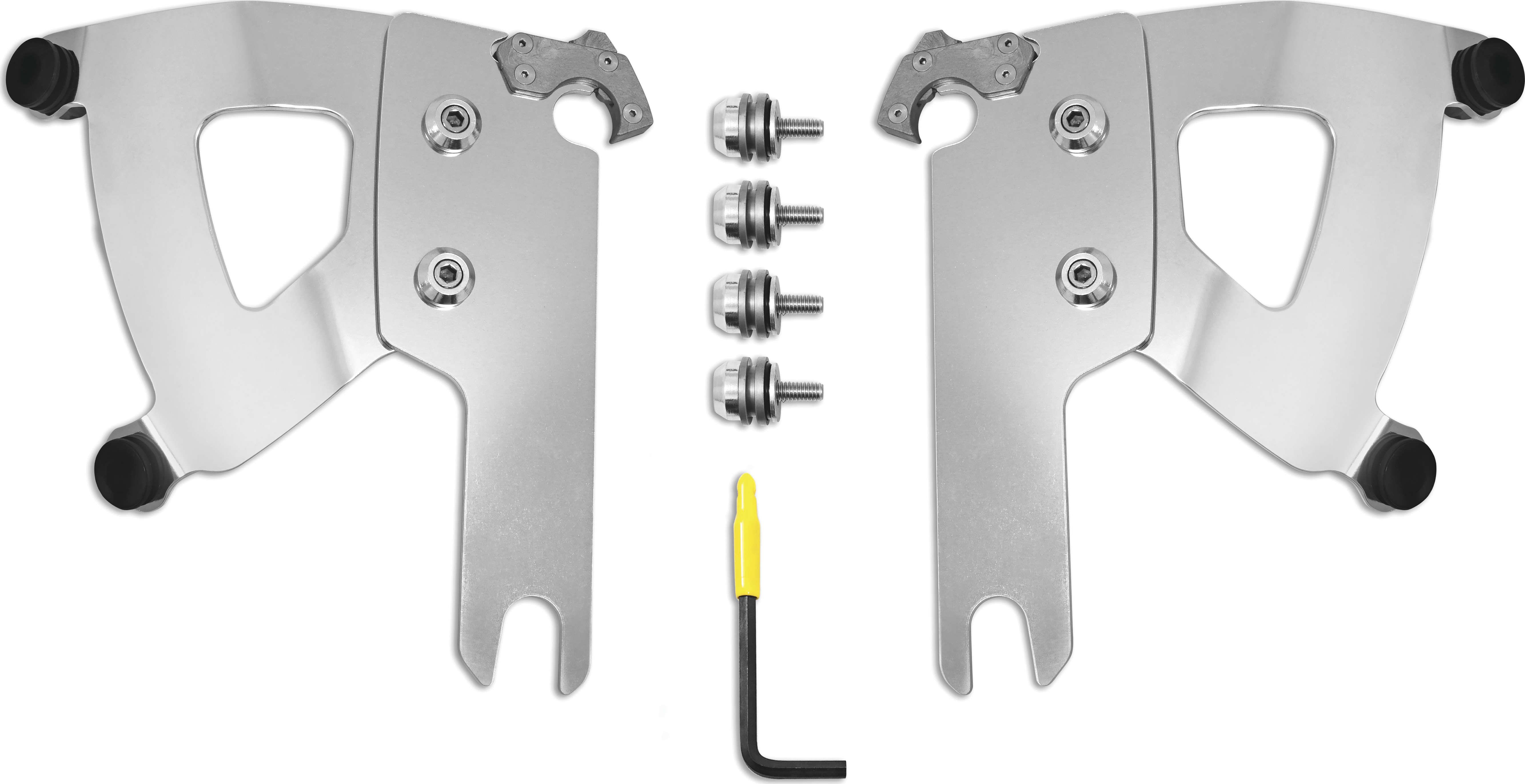 Trigger Lock Mount Kit for Road Warrior Fairing - Polished