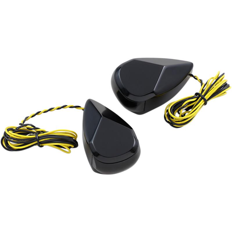 LED Turn Signal -  Black Smoke/Amber Lens