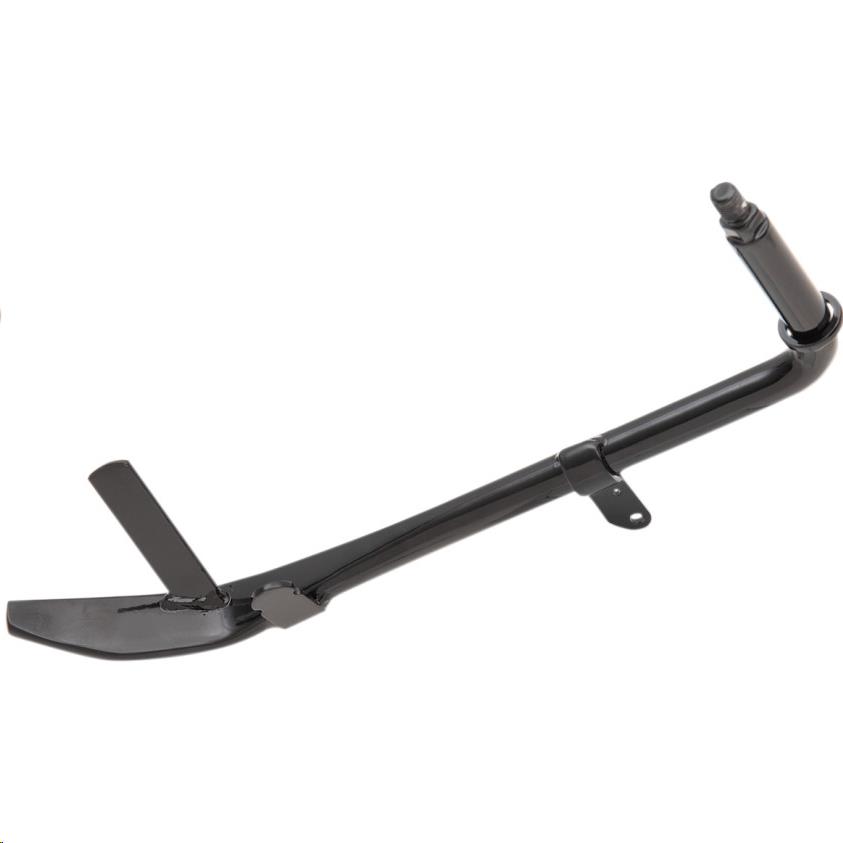 Gloss Black Kickstand - 1in. Over Stock Lenght 12in.