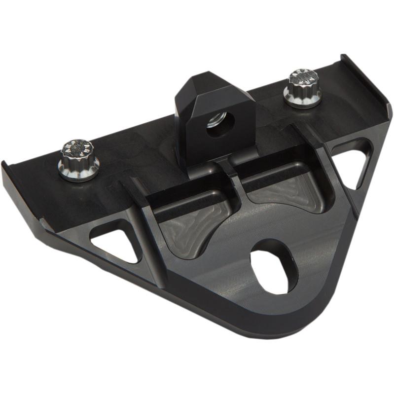 Front Motor Plates - Black Anodized Finish