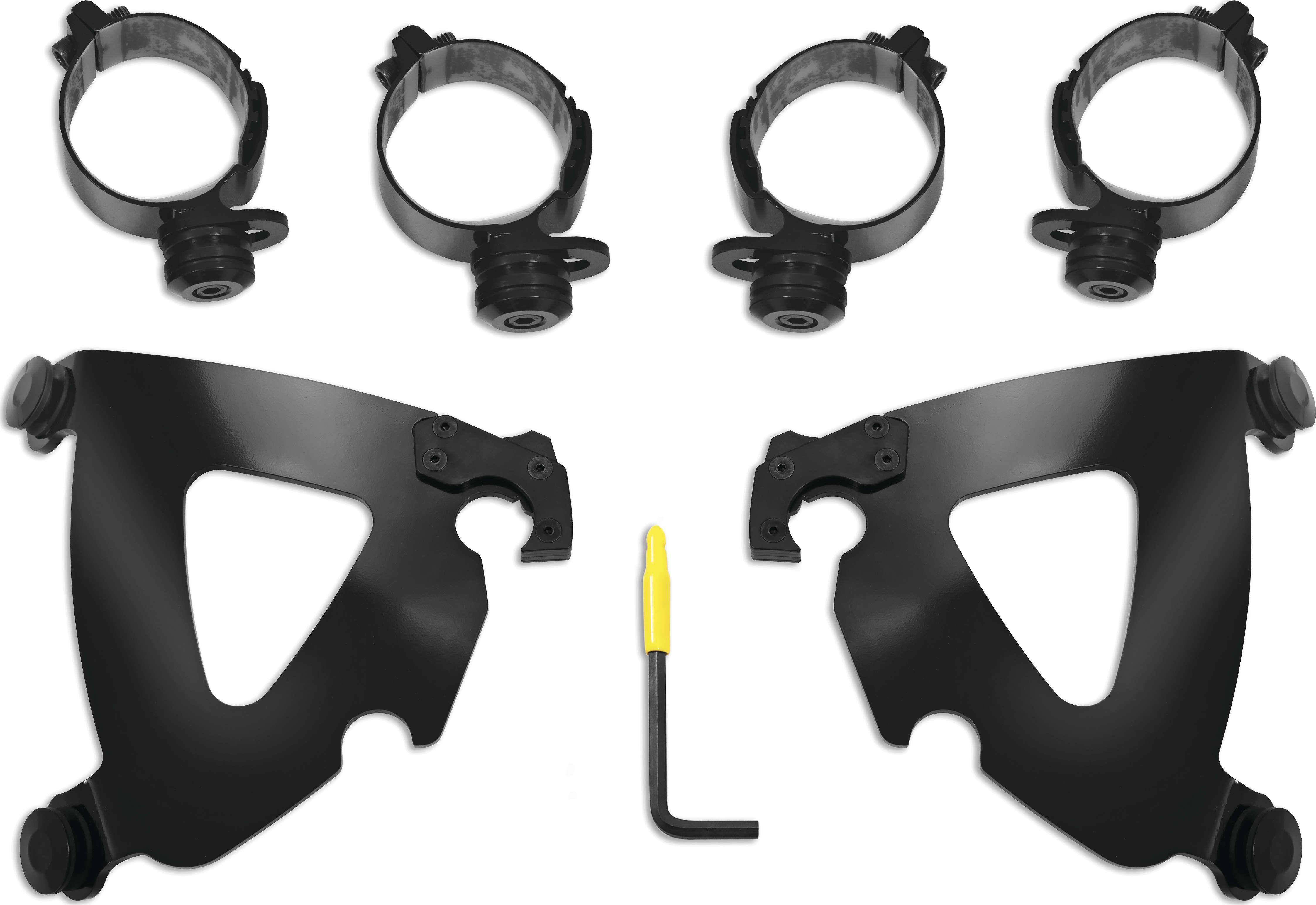 Trigger Lock Mount Kit for Road Warrior Fairing - Black