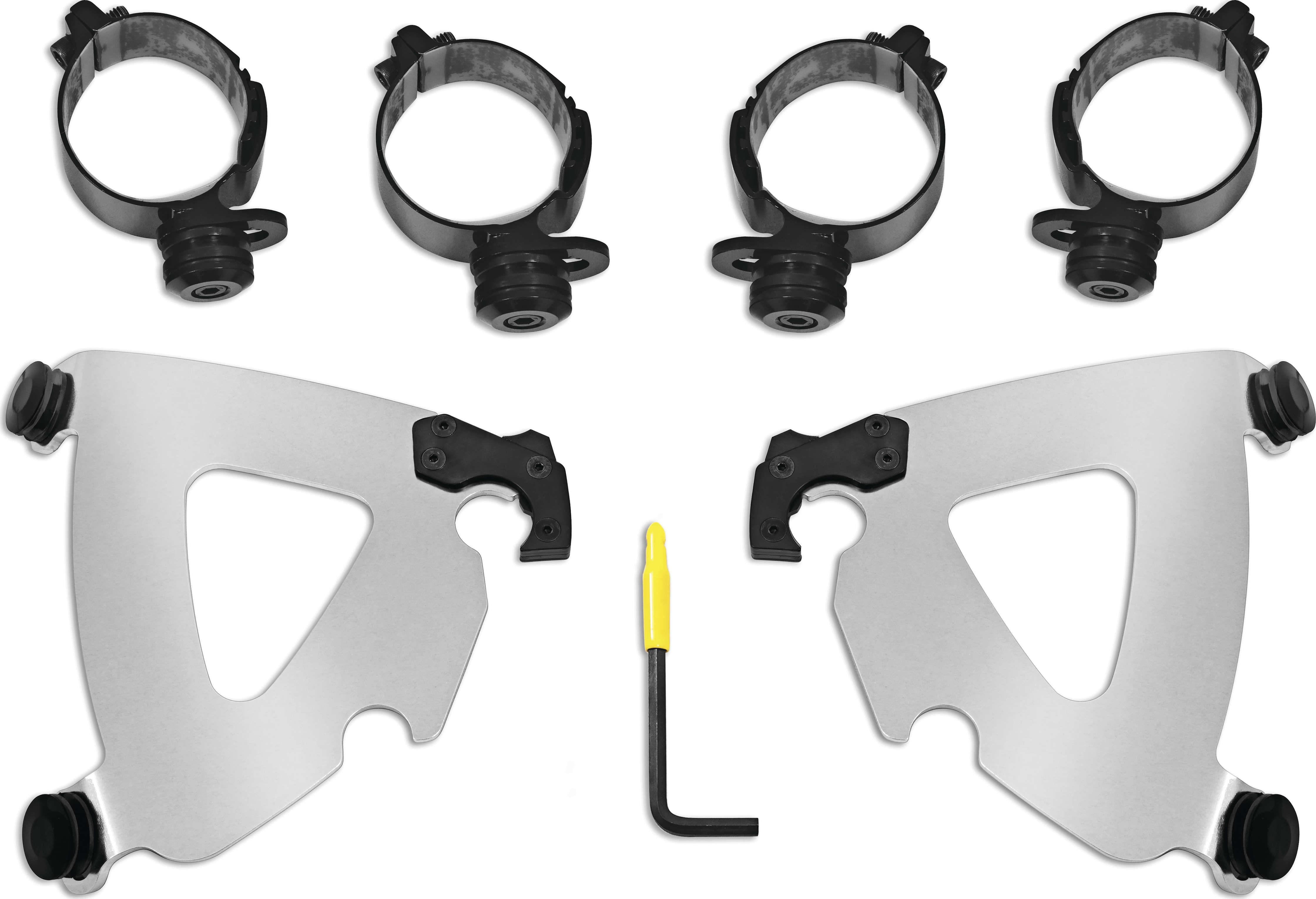 Trigger Lock Mount Kit for Road Warrior Fairing - Polished