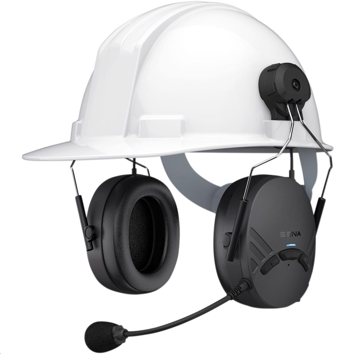 Tufftalk Lite Earmuff Headset for Bluetooth and Intercom for Hard Hat Mounting