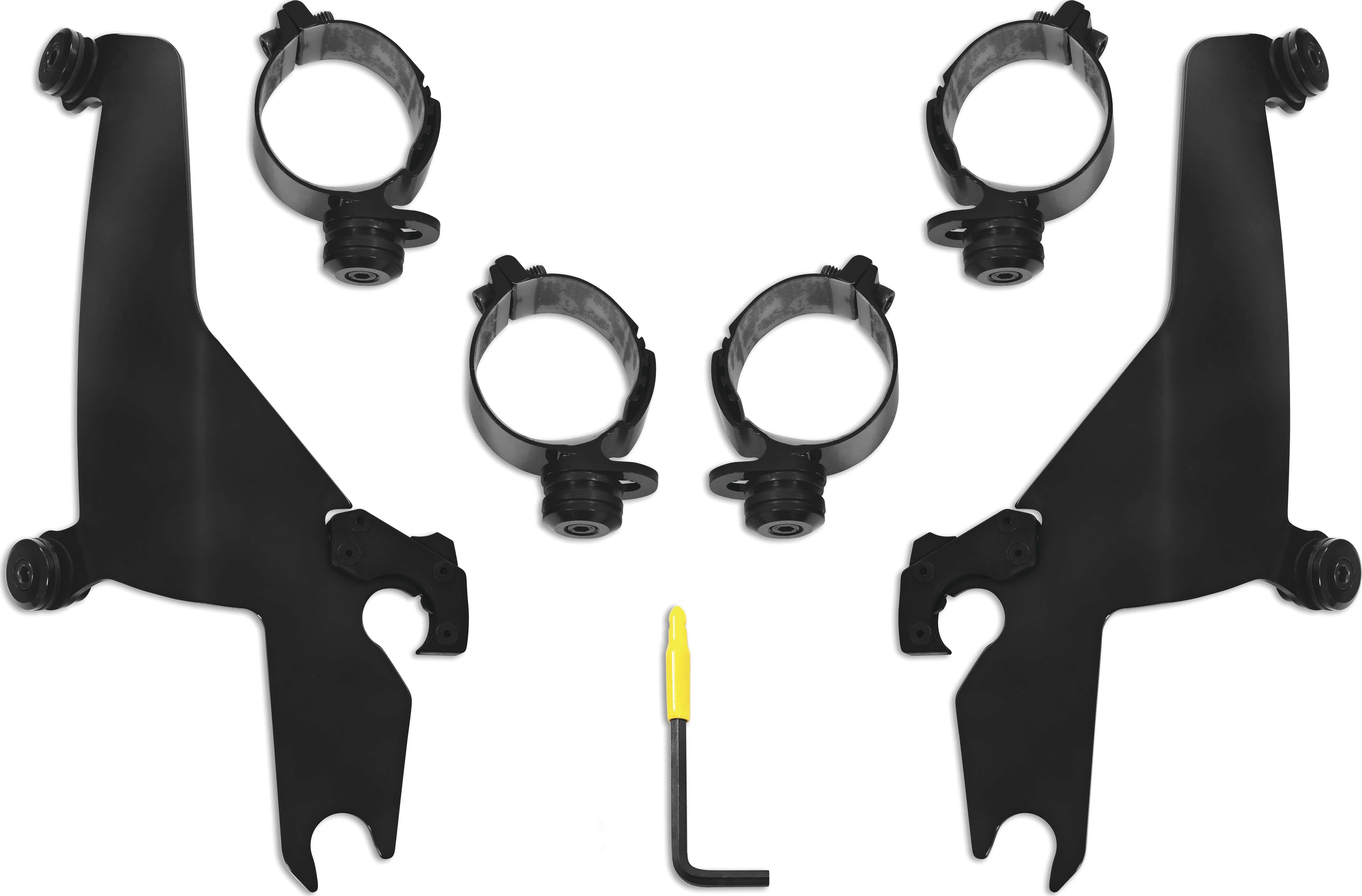 Trigger-Lock Mount Kit for Sportshield Windshields - Black