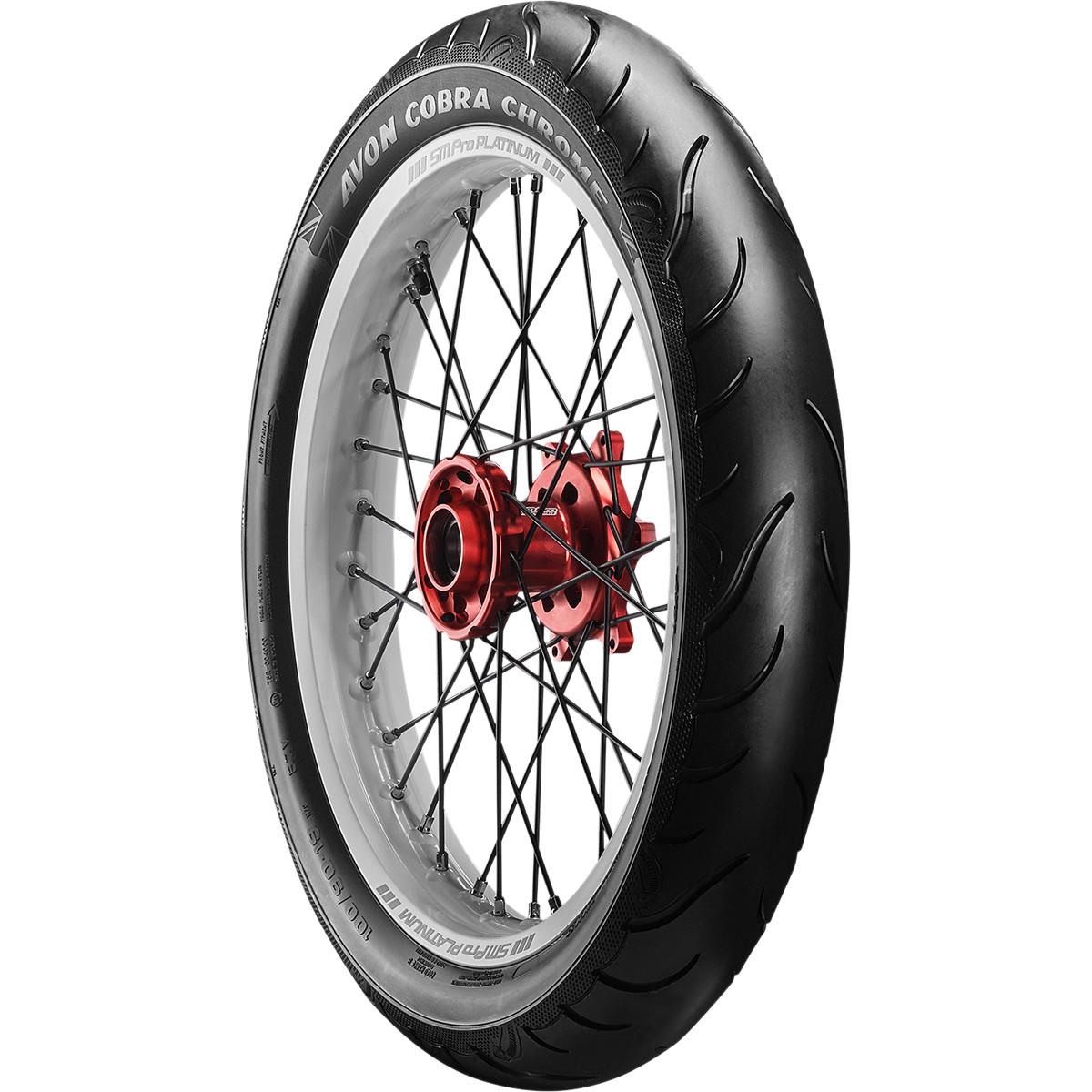 Cobra Chrome AV91 Front Tire - 120/70ZR19