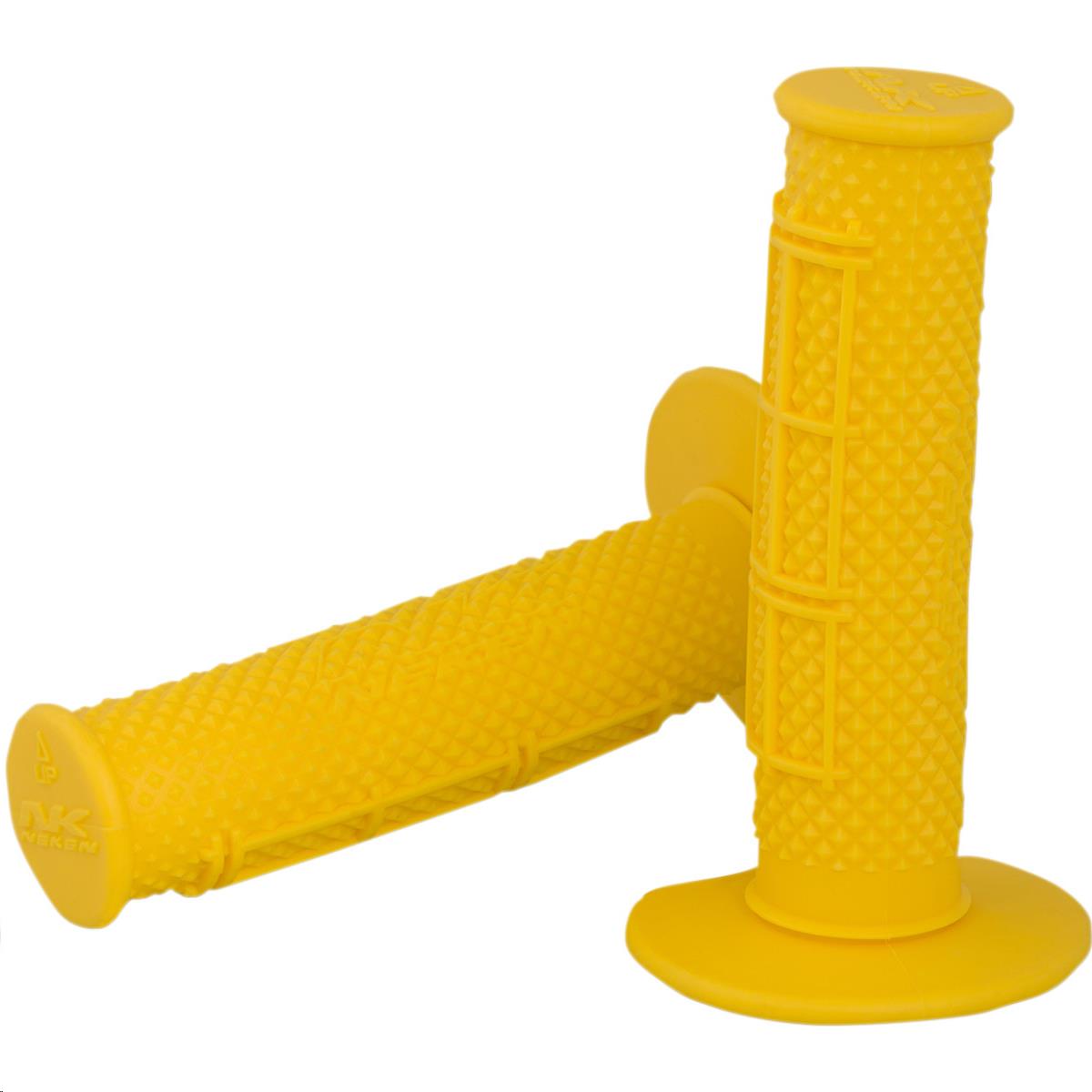 Twist Throttle Diamond Grips - Yellow