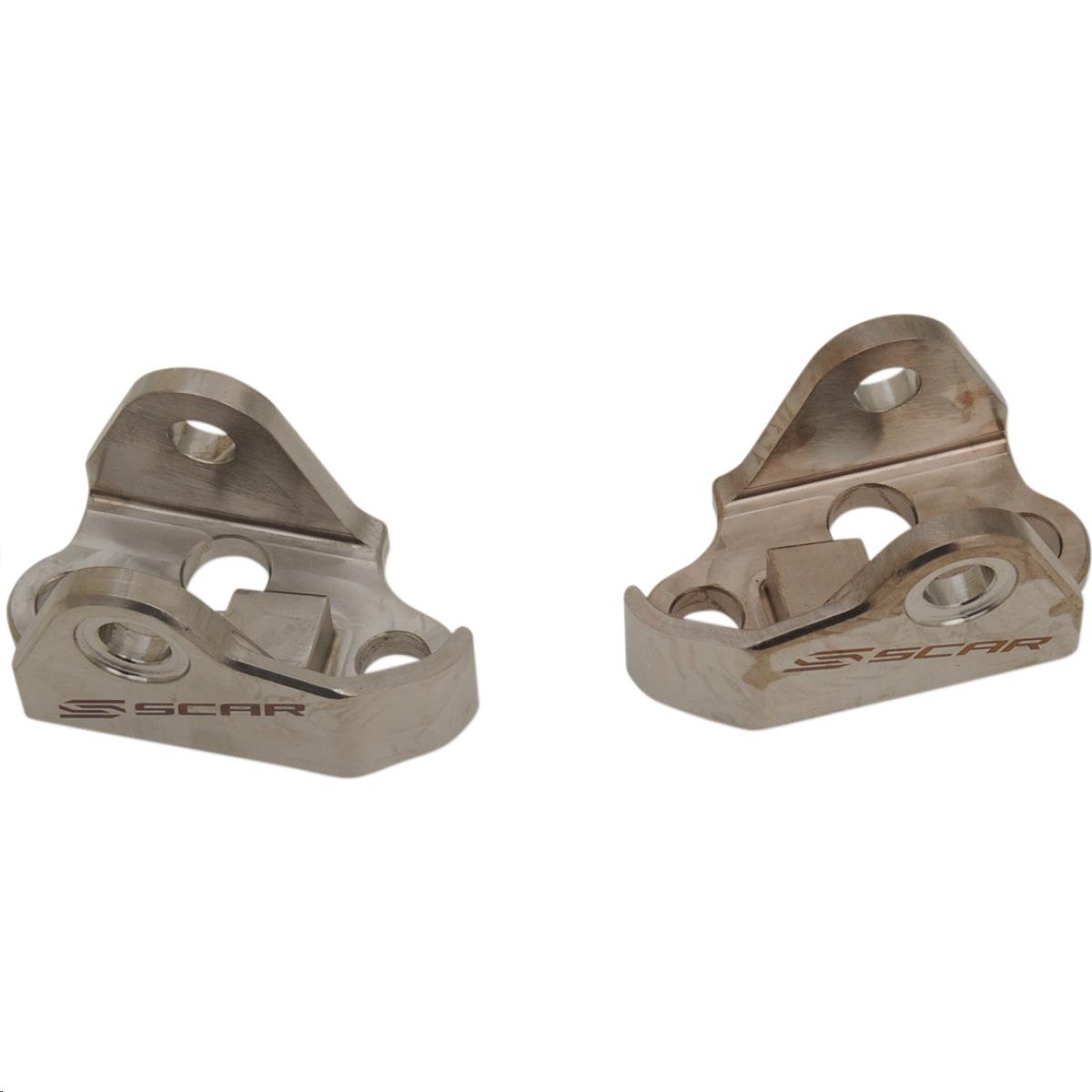 Titanium Footpeg Mount Brackets