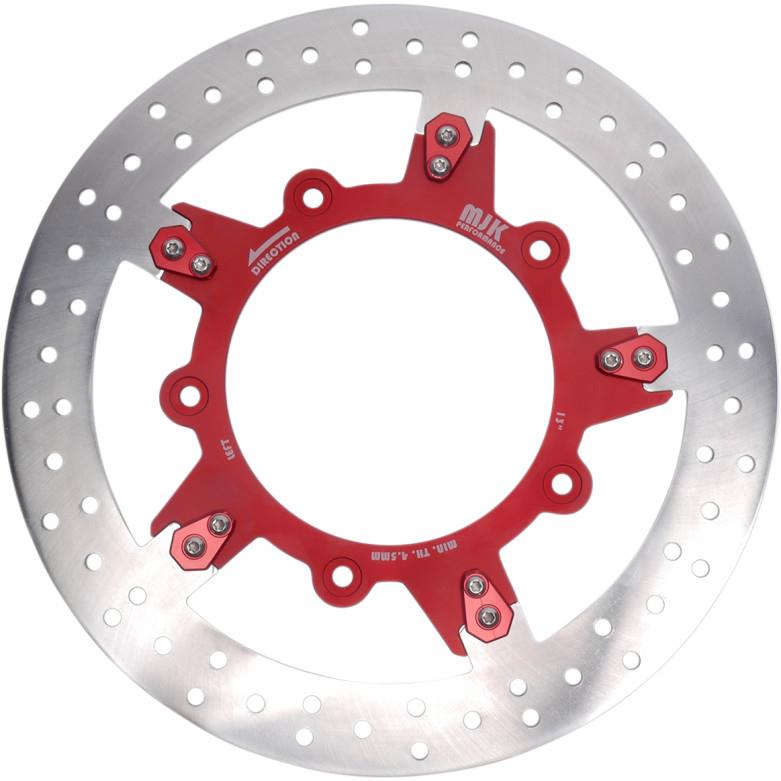 Enforcer 13in. Floating Brake Rotor - Red Anodized