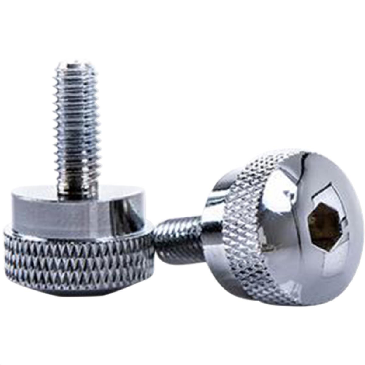 Quick-Release Side Cover Screws - Chrome