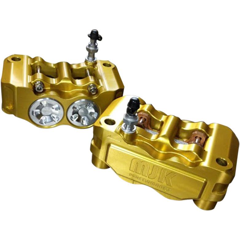 Radial Mount Mono Block Brake Caliper - Left - Gold