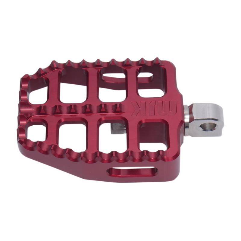 Billet Footpegs - 3in. L X 4in. W - Gold Anodized