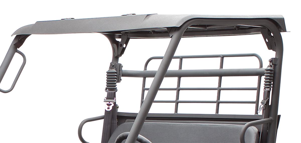 Semi Rigid Plastic Roof