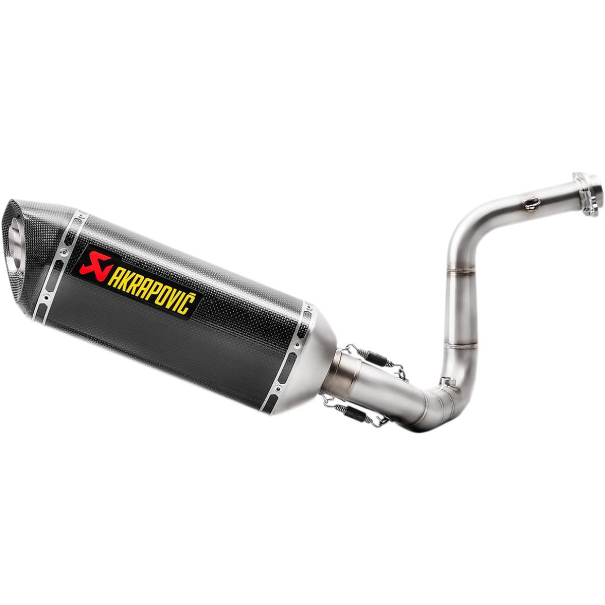 Racing Line Full System Exhaust - Carbon Fiber Muffler