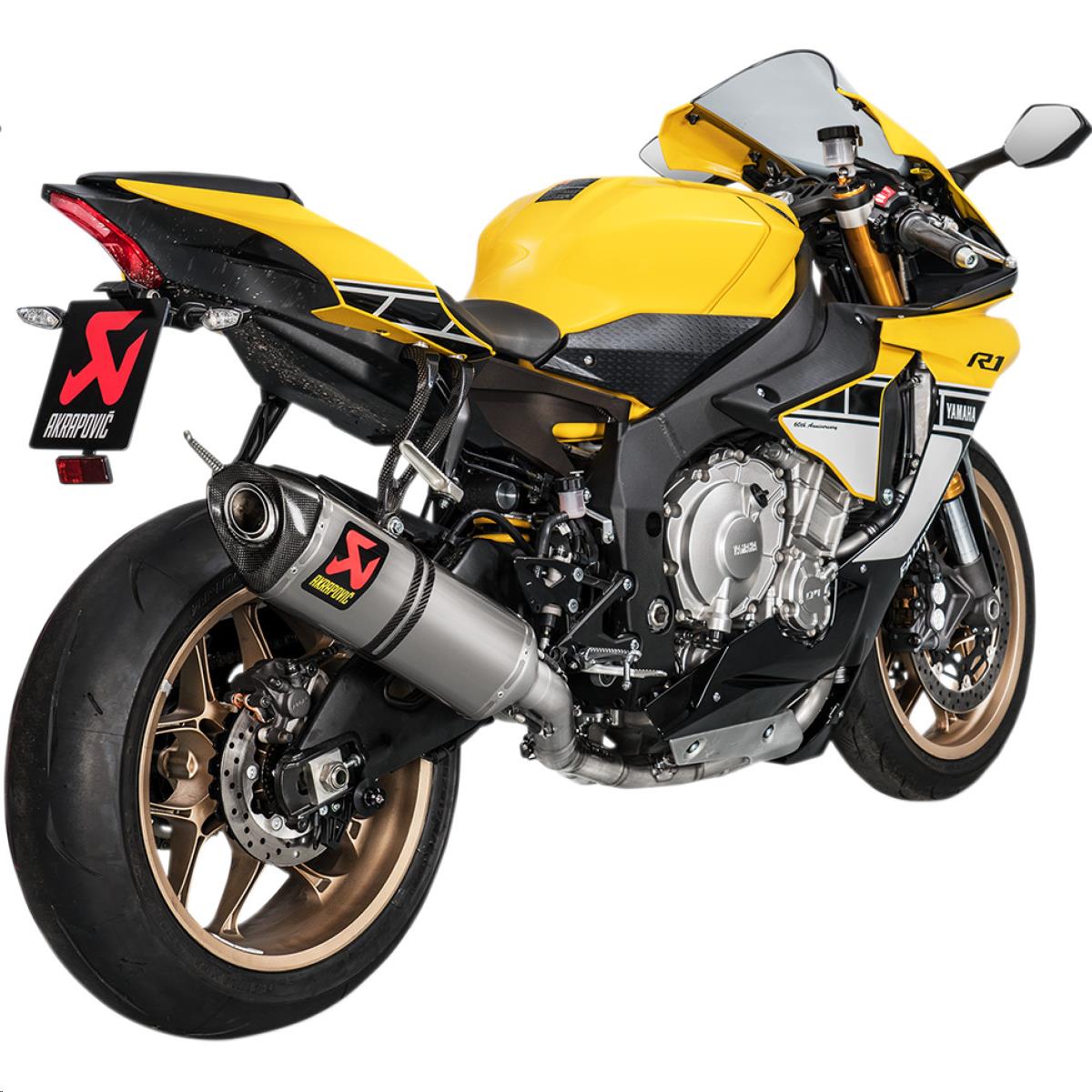 Track Day Slip-On Series - Titanium