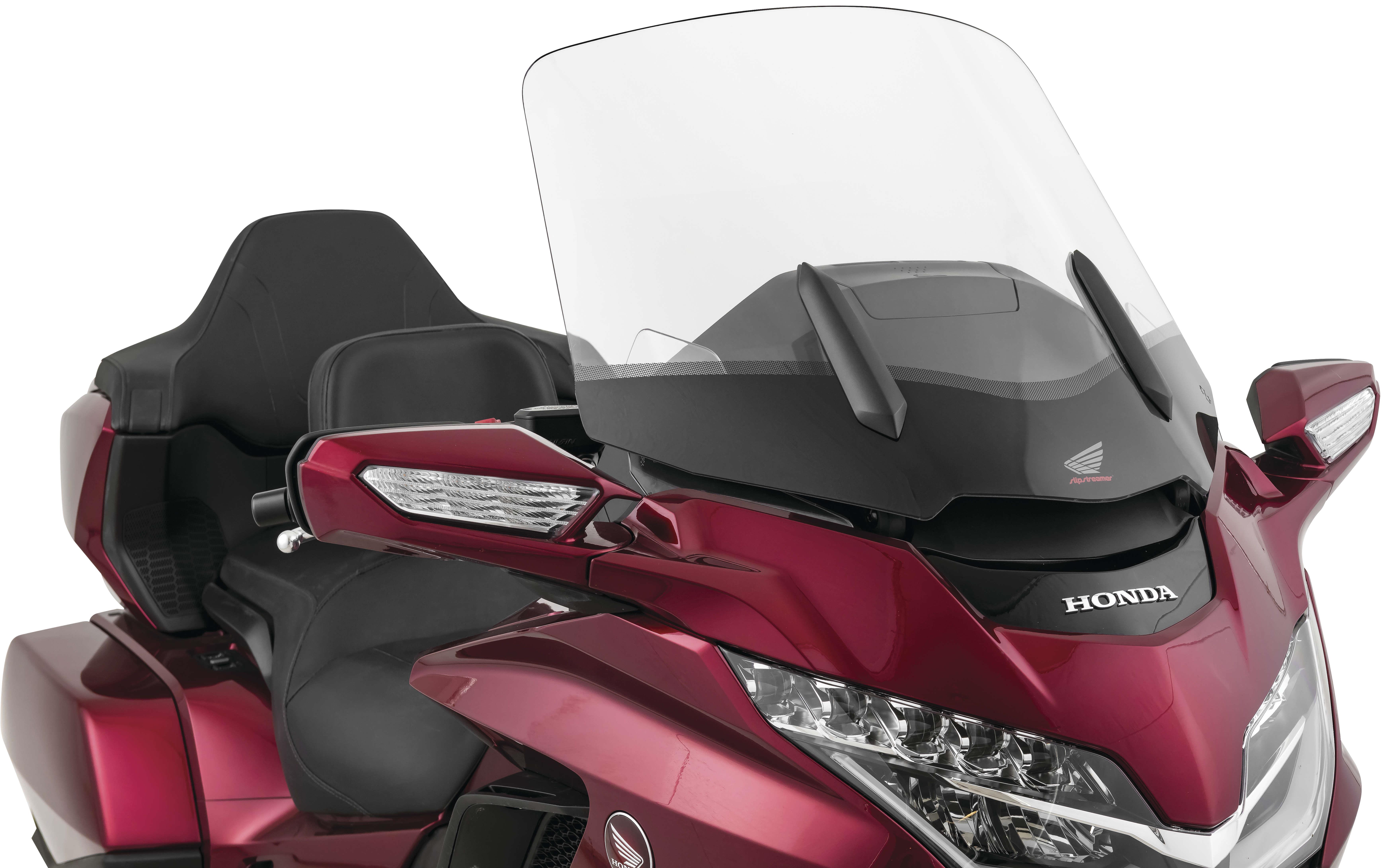 Wraparound Touring Windshield - 22.25in. H x 25in. W