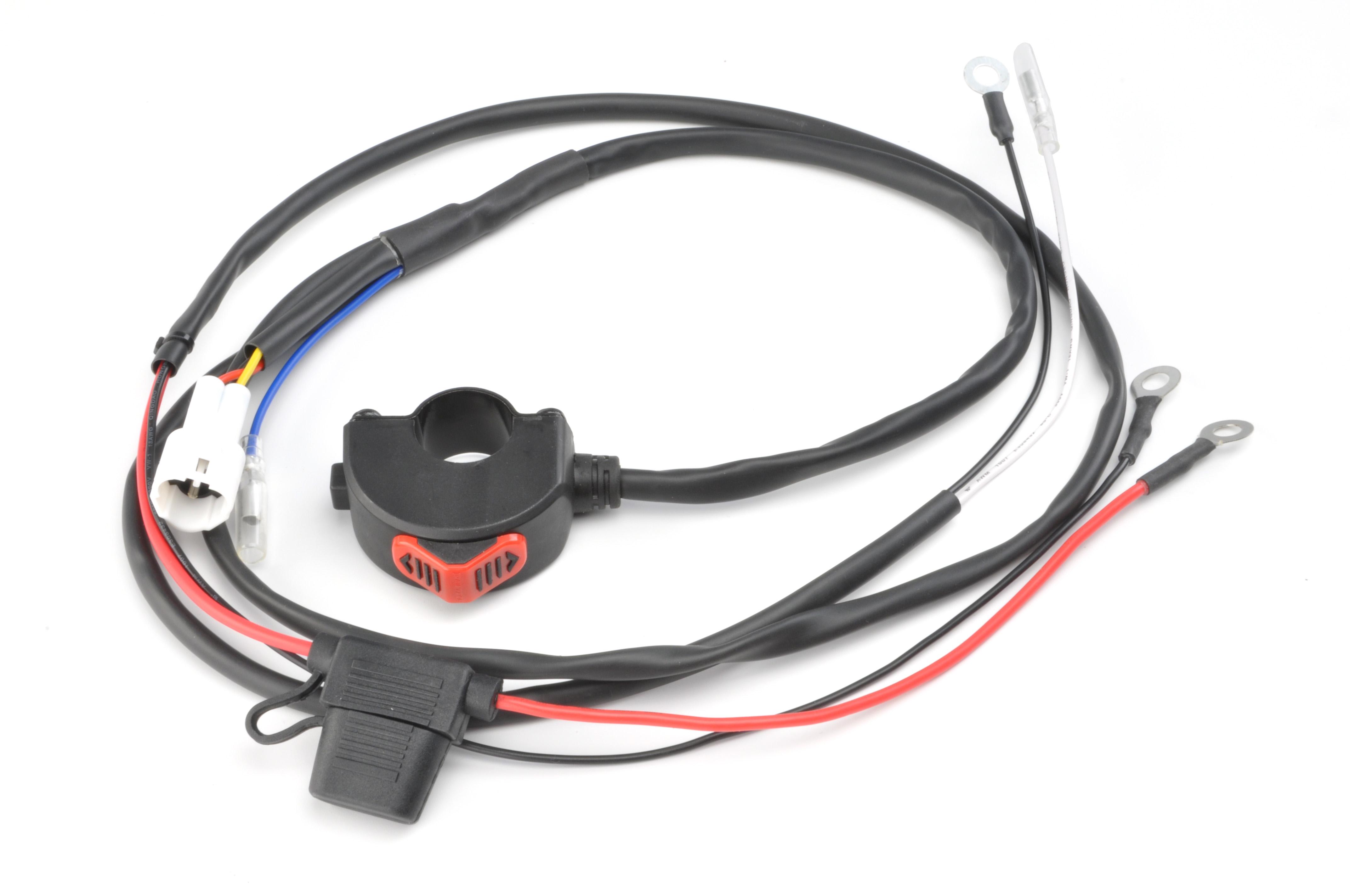 Wire Harness and Three-Position (HI/LO/Off) and Kill Switch