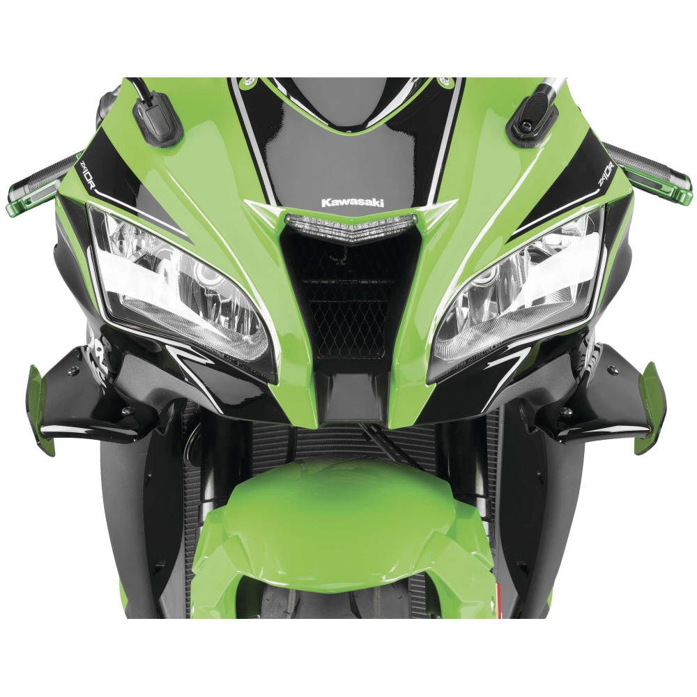 Side Spoiler - Green/Black