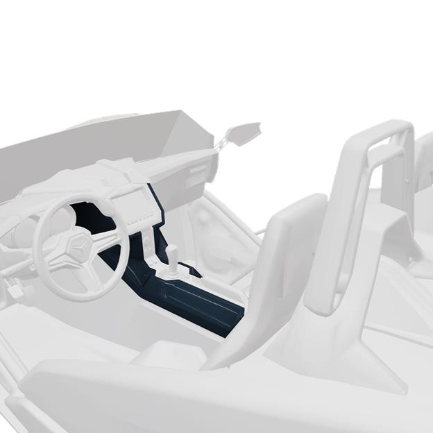 Interior Painted Accent Kit - Orion Blue