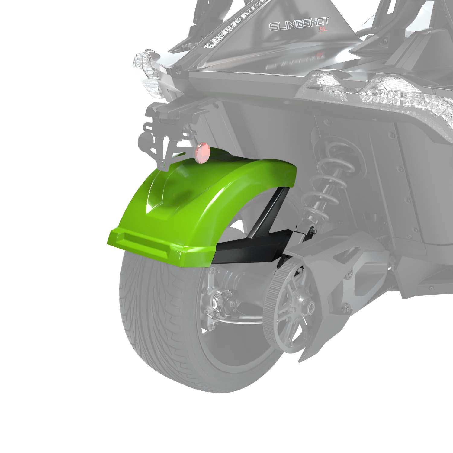 265mm Rear Fender - Envy Green