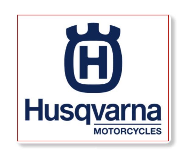 Husqvarna OEM Icon Decal - 3in.