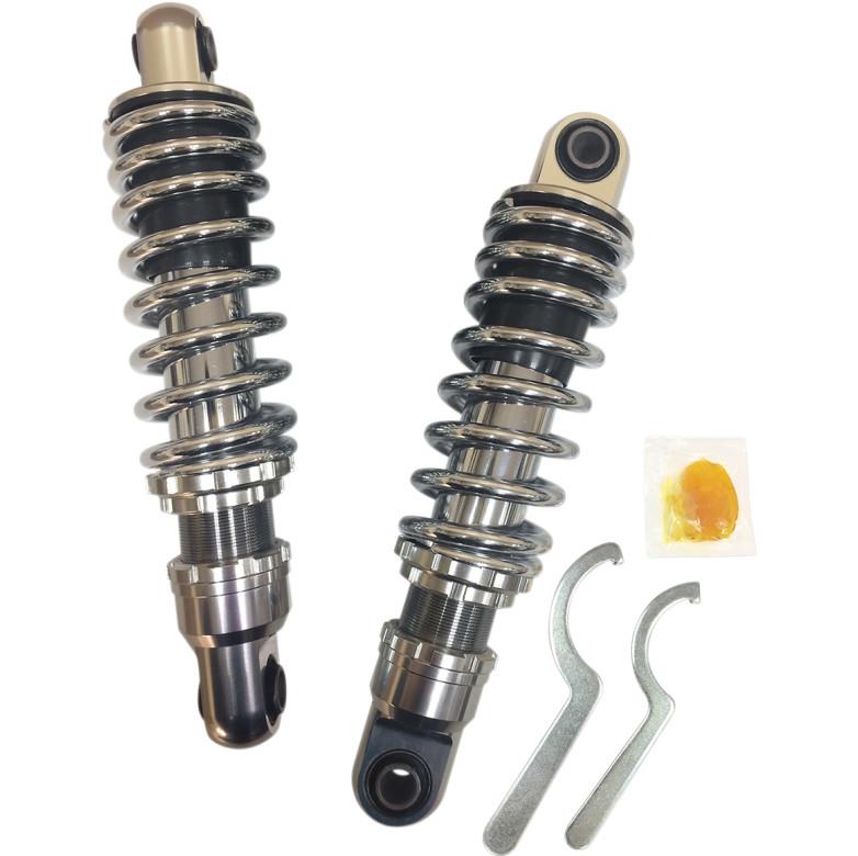 Premium Shock Absorbers - 10.5in. - Chrome
