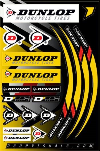 Rim Decal - Dunlop