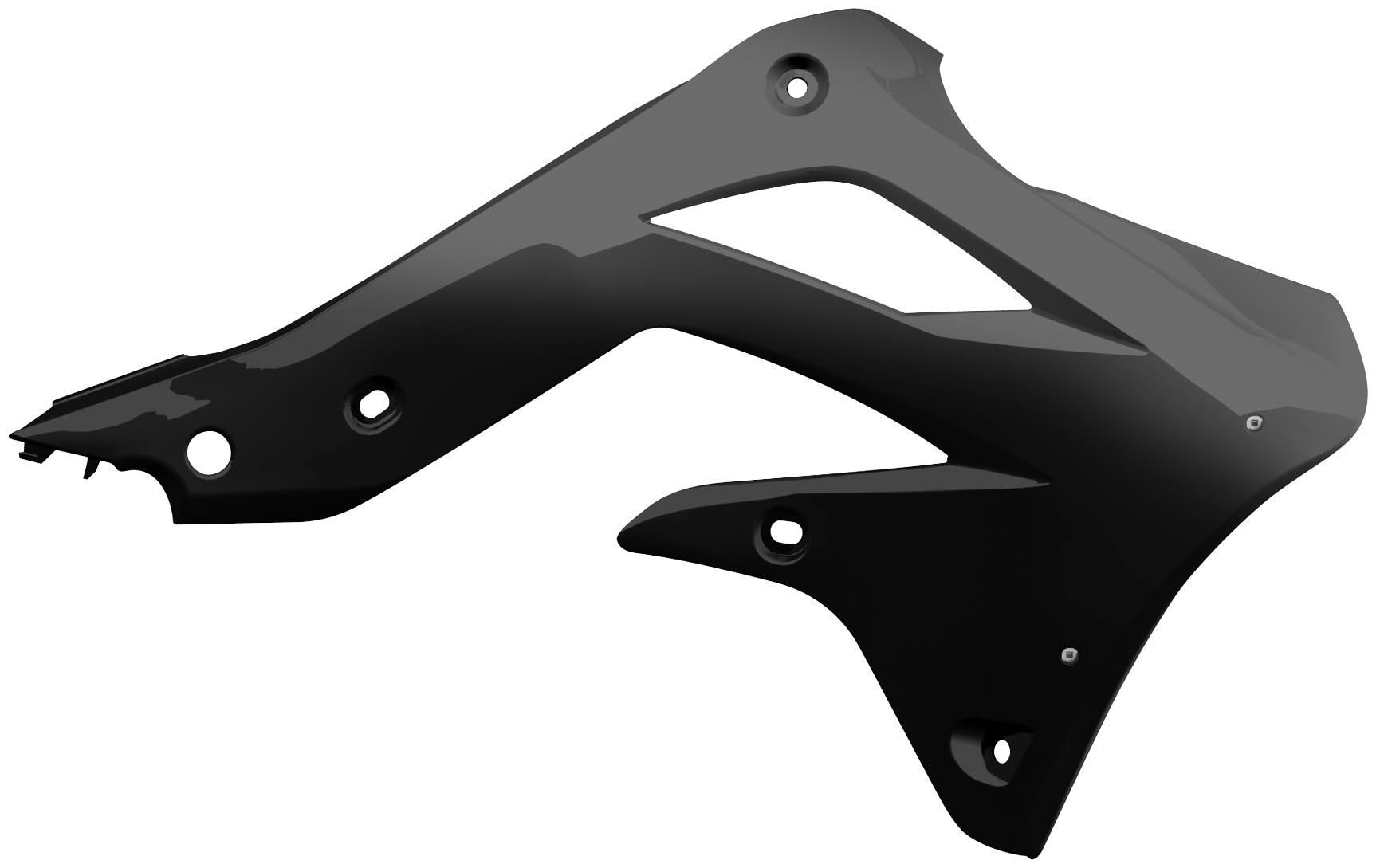 Powerflow Intake Radiator Shrouds - Black