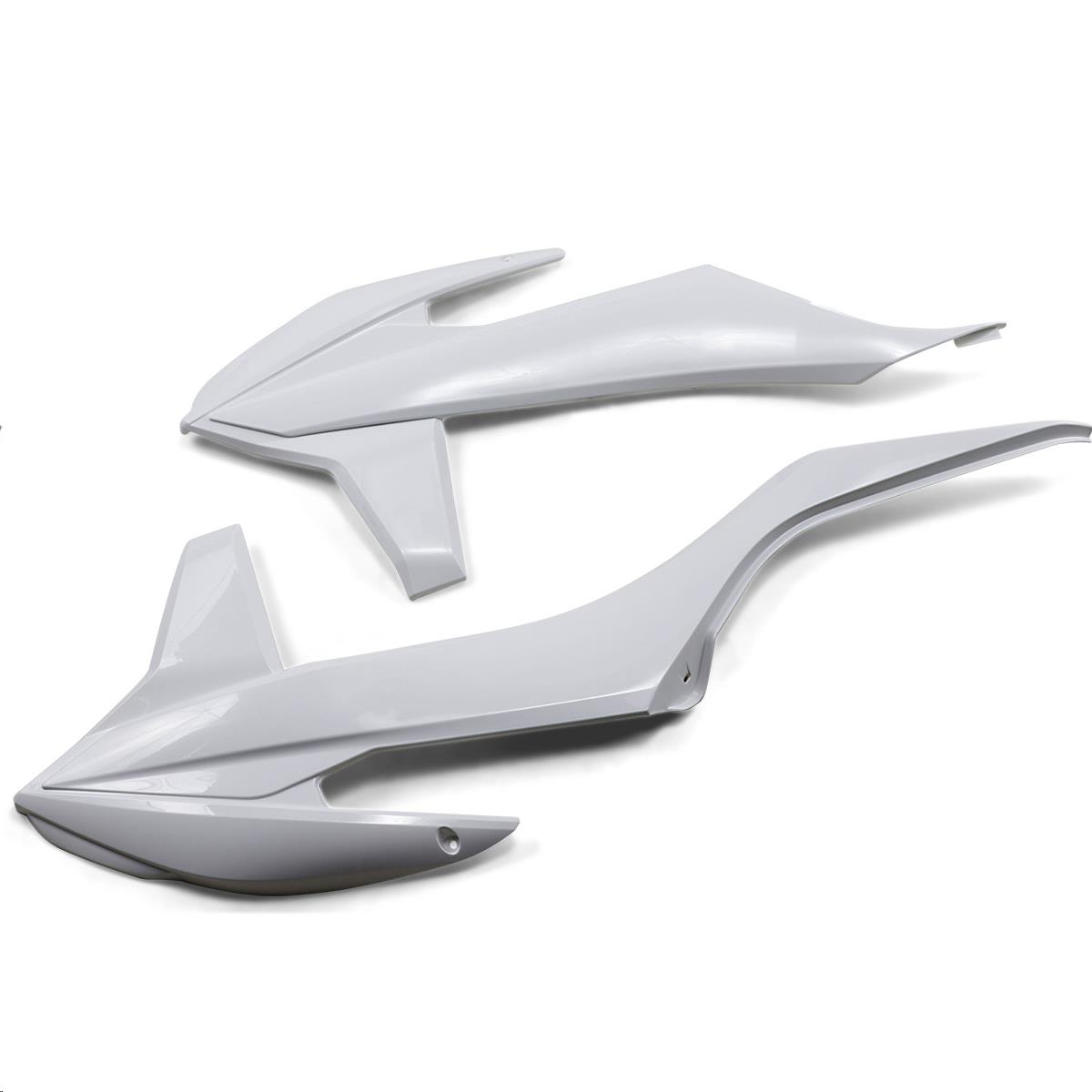 Powerflow Intake Radiator Shrouds - White