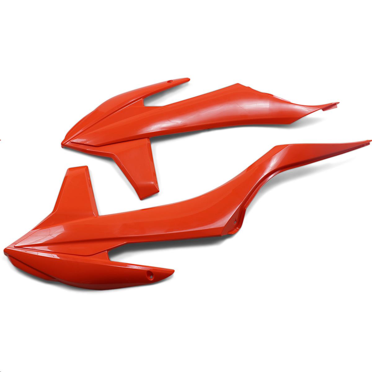 Powerflow Intake Radiator Shrouds - Orange