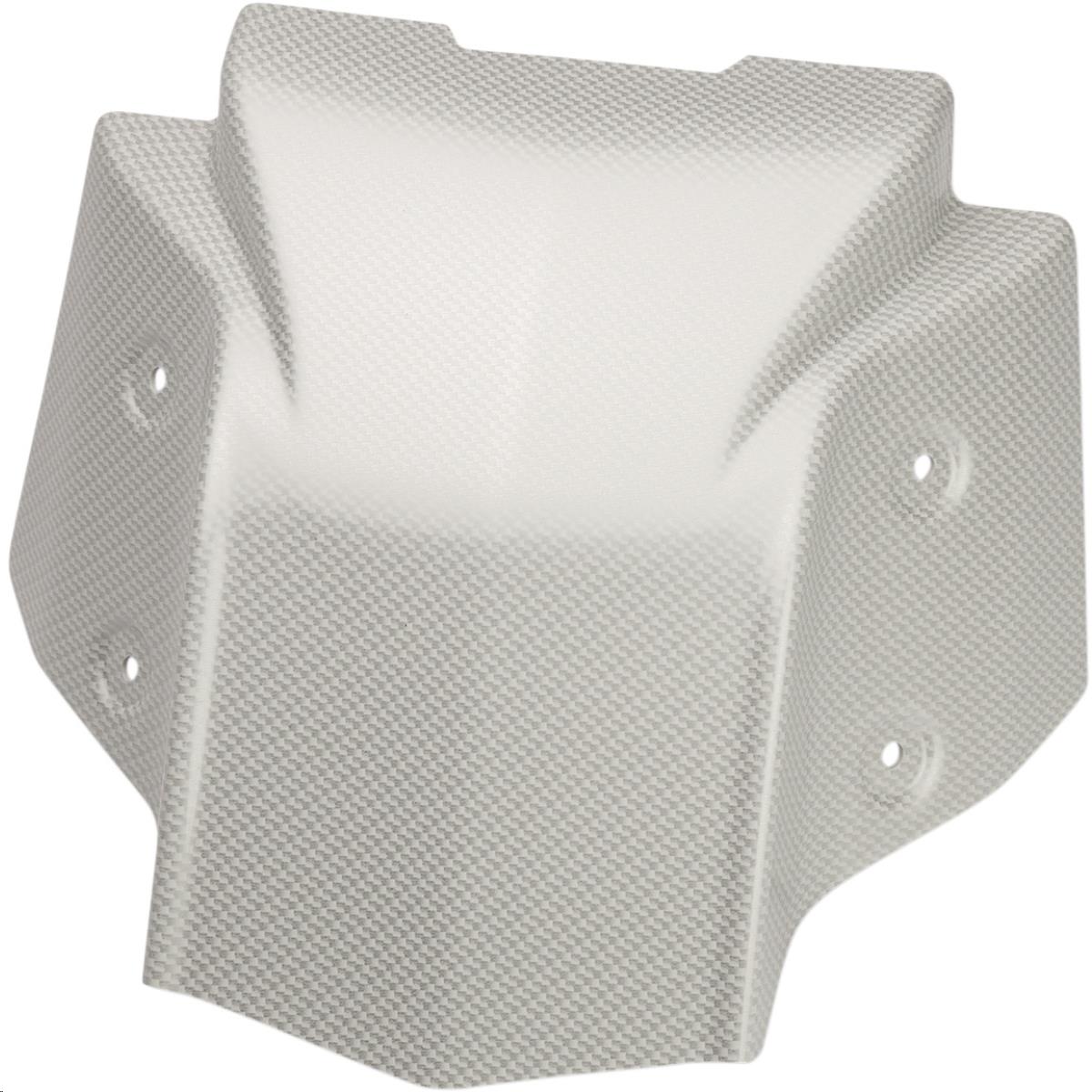 Intake Cover - White Carbon Fiber-Look