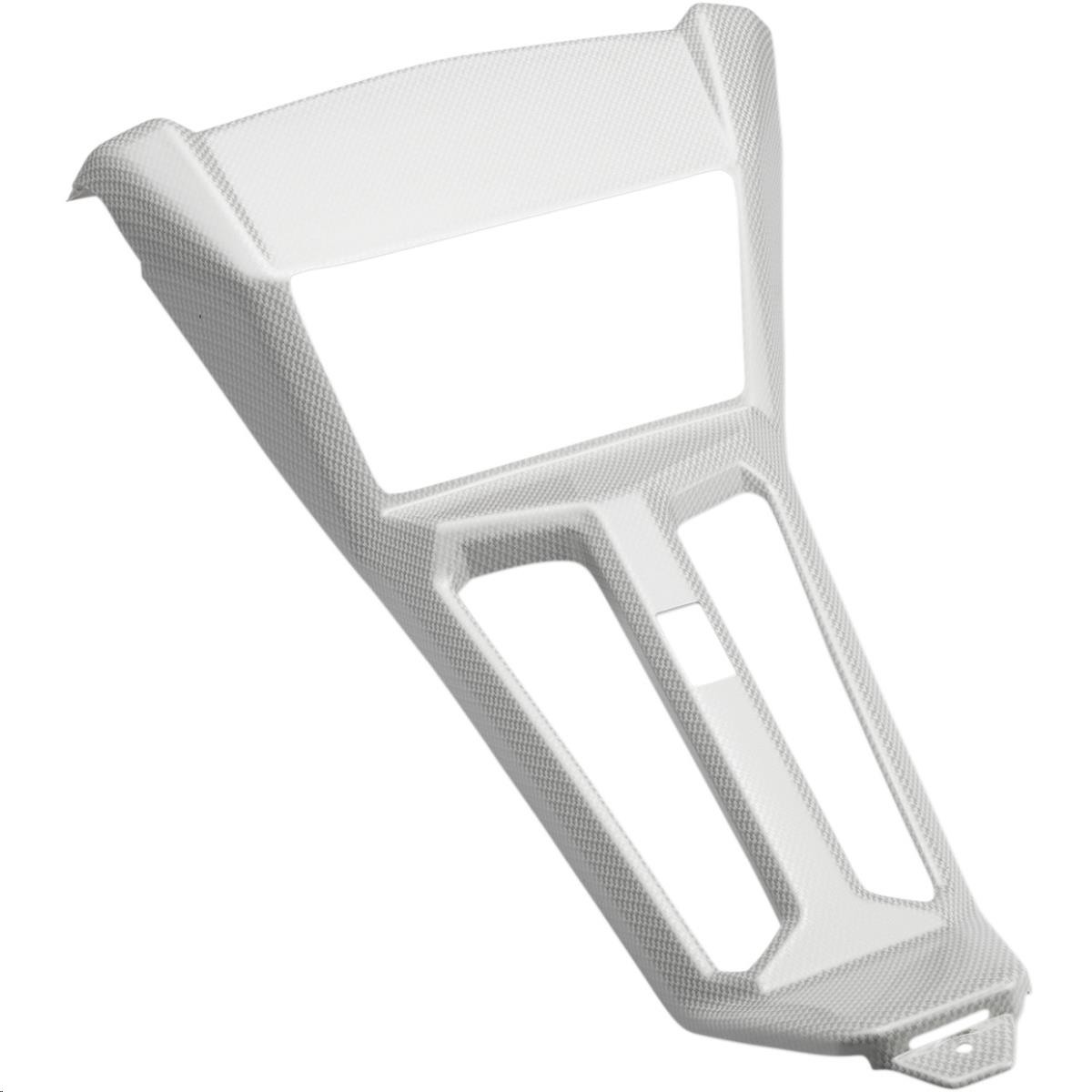 Front Console - White Carbon Fiber-Look