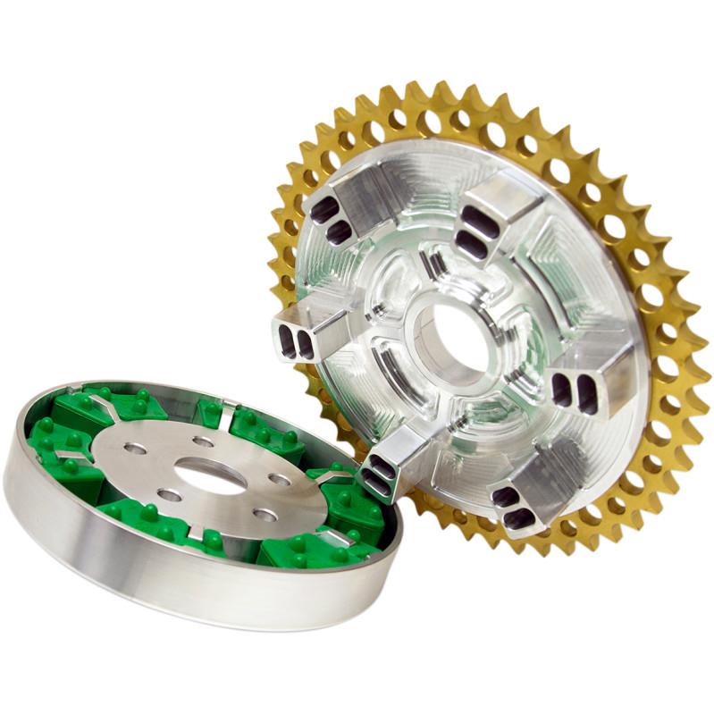 Universal Drive Chain Conversion System with Machined Carrier - 53T - Gold