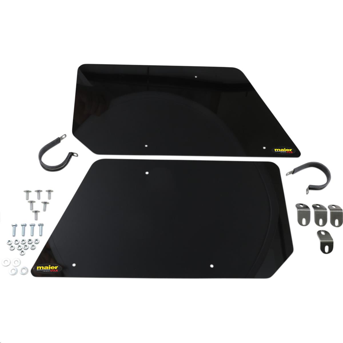 Rear Number Plate - Black