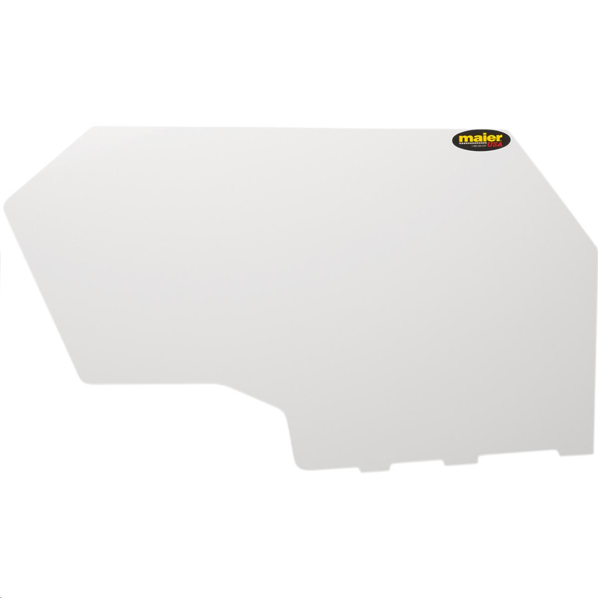 UTV Rear Number Plate - White