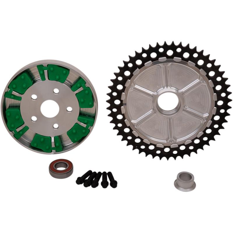 Universal Drive Chain Conversion System with Machined Carrier - 53T - Black