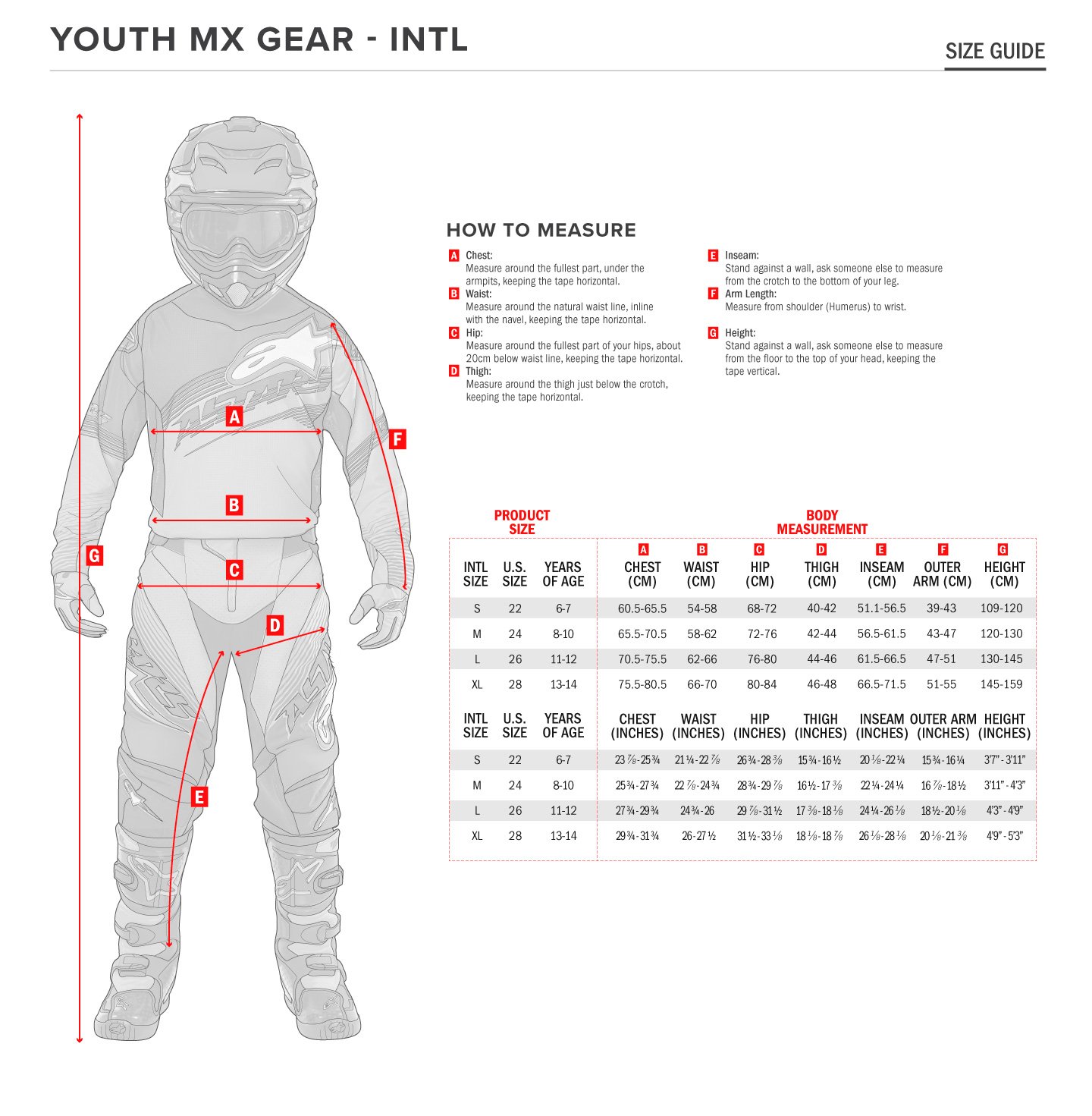 A-5 S Youth Body Armour