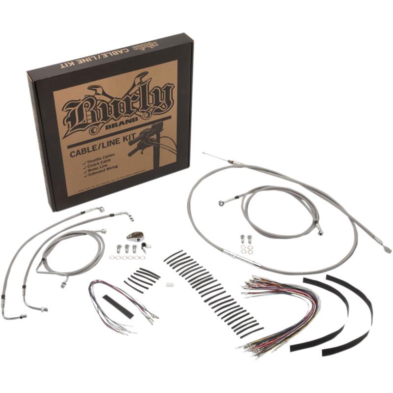 Handlebar Cable/Line Install Kit - Stainless Steel