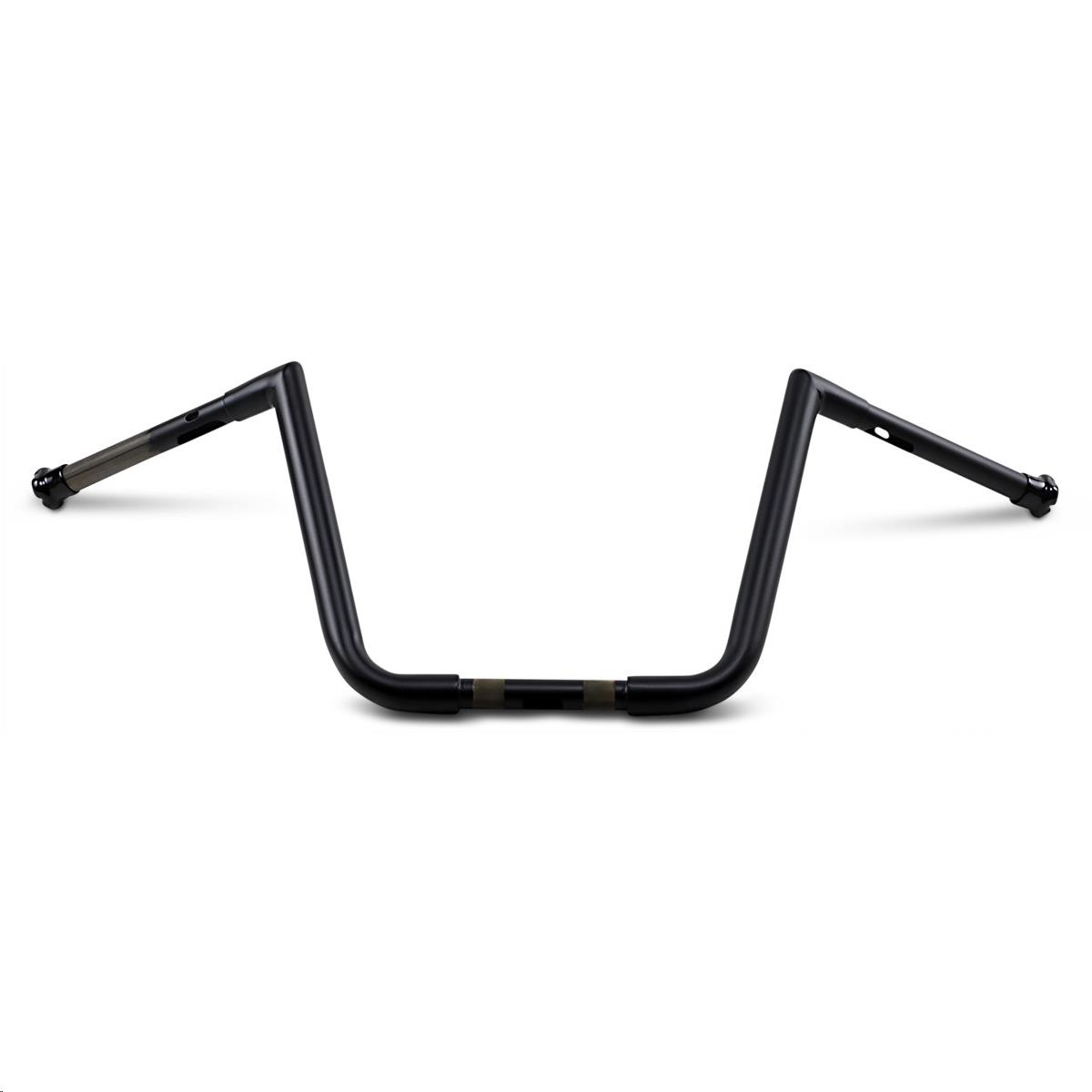 1-1/4in. Twin Peak Handlebar - 12in. Rise - Matte Black