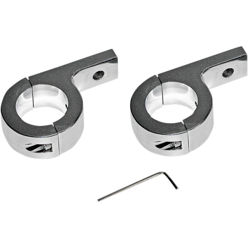 Mounting Brackets - Chrome