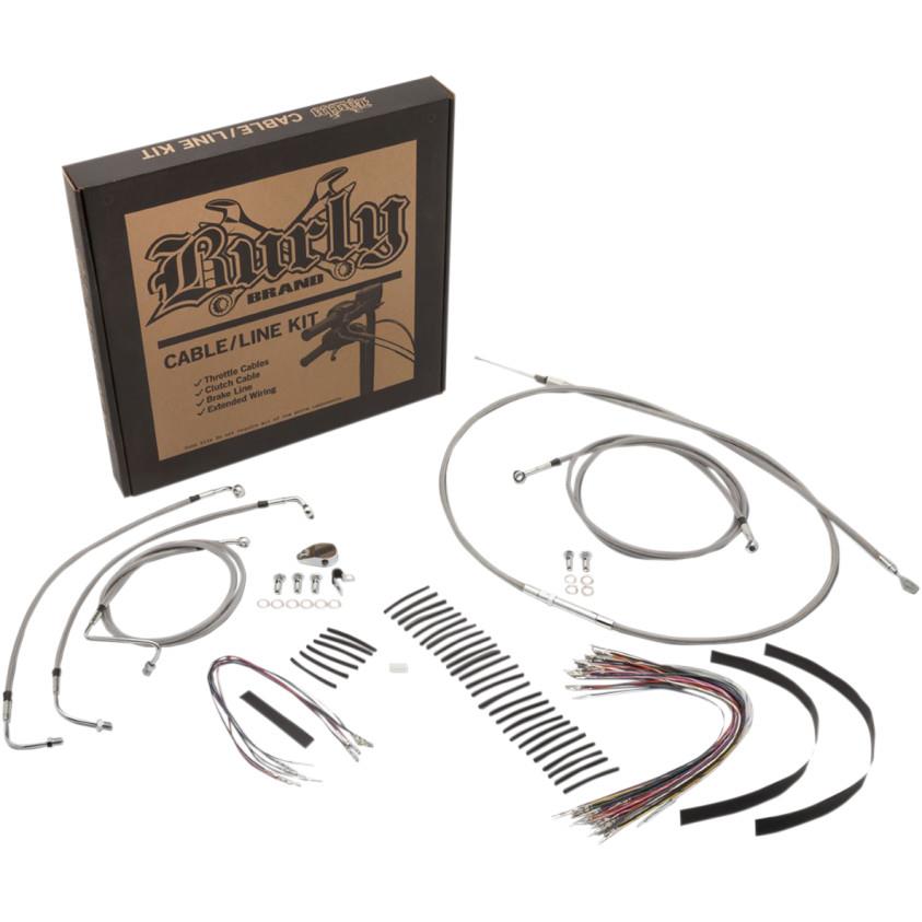 Handlebar Cable/Line Install Kit - Stainless Steel