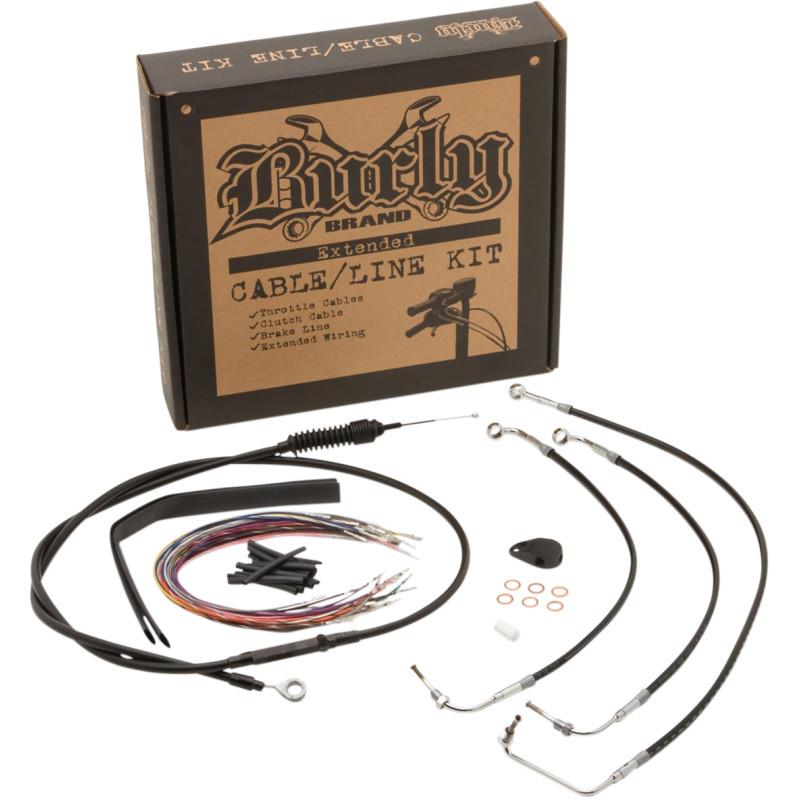 Handlebar Cable/Line Install Kit - Black