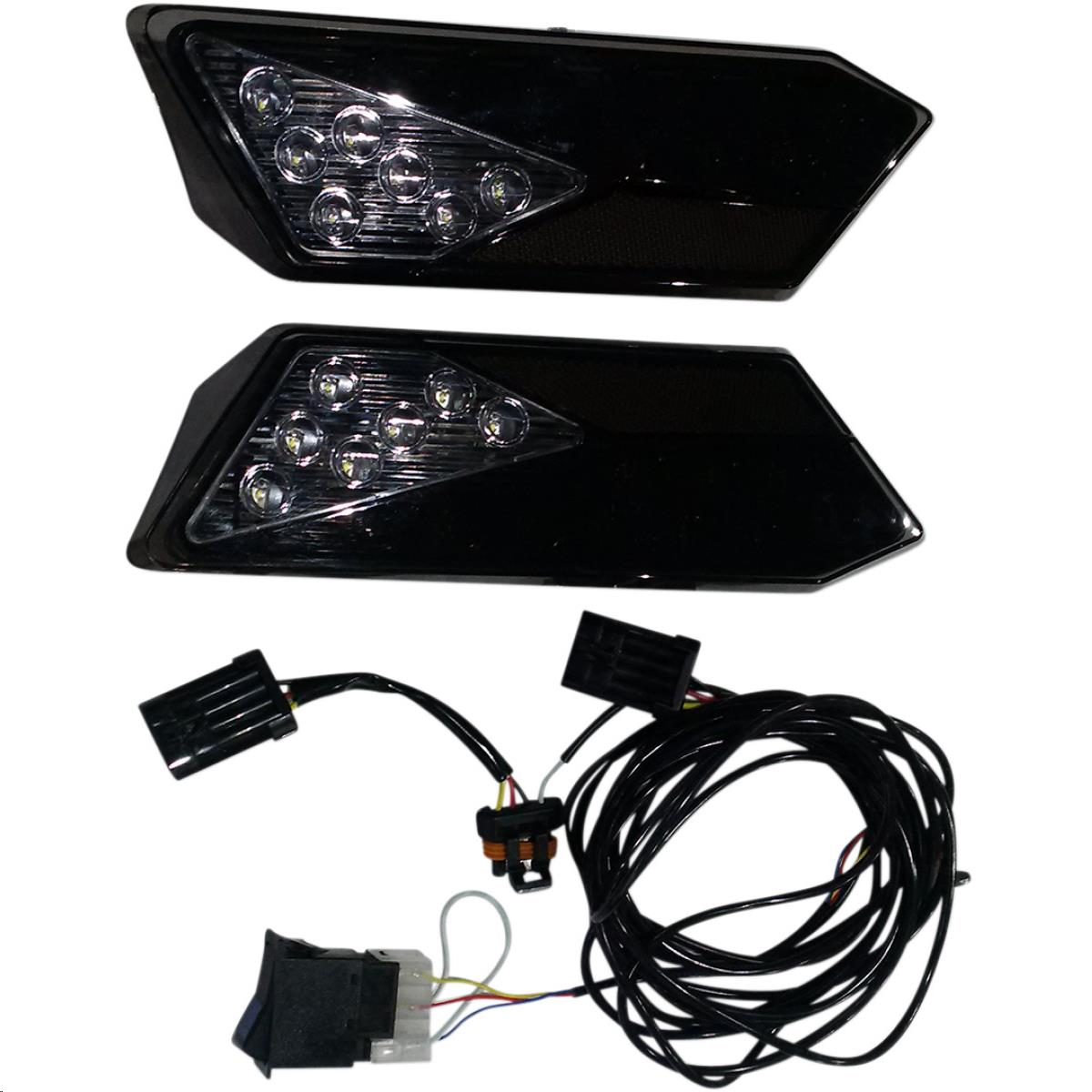 Smoked LED Taillight Kit With Backup Light