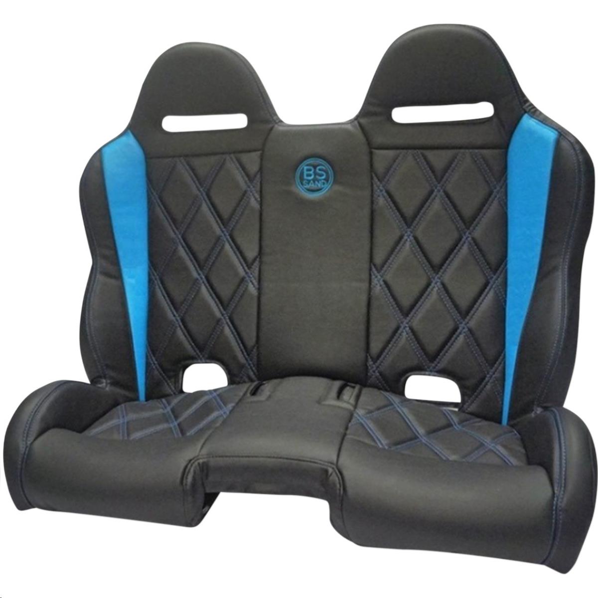 Performance Front/Rear Bench Seat - Diamond - Black/Titanium Blue