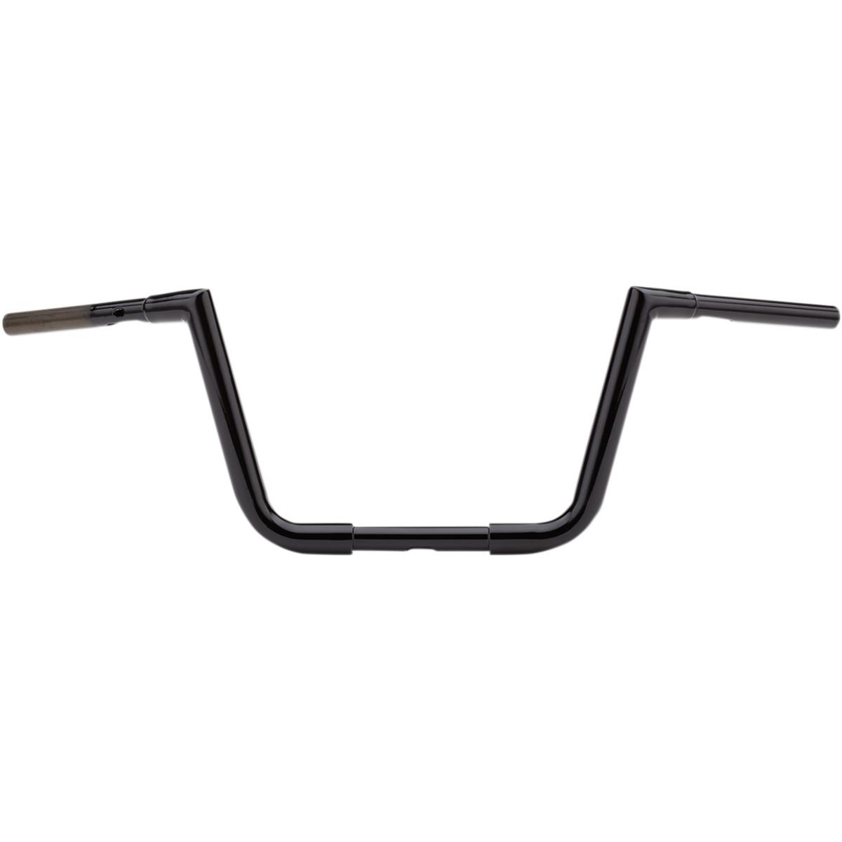 1-1/4in. Twin Peak Handlebar - 10in. Rise - Gloss Black