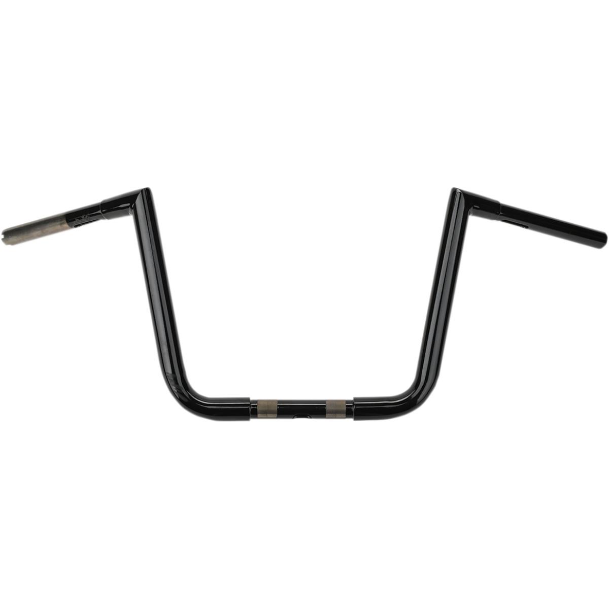 1-1/4in. Twin Peak Handlebar - 12in. Rise - Gloss Black