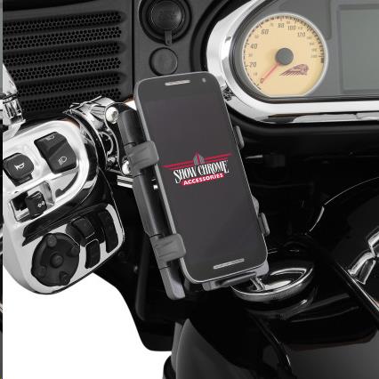 Phone/GPS Holder Mount - Satin Black